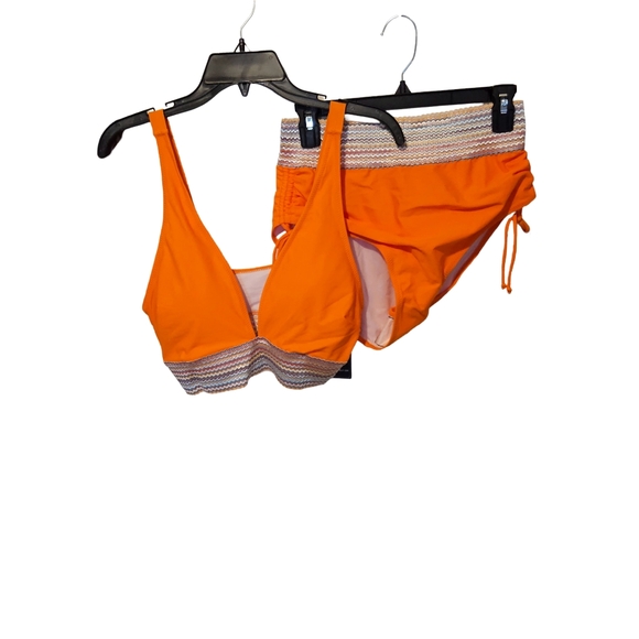 1Blooming Jelly Womens High waisted bikini set size large - Picture 3 of 8